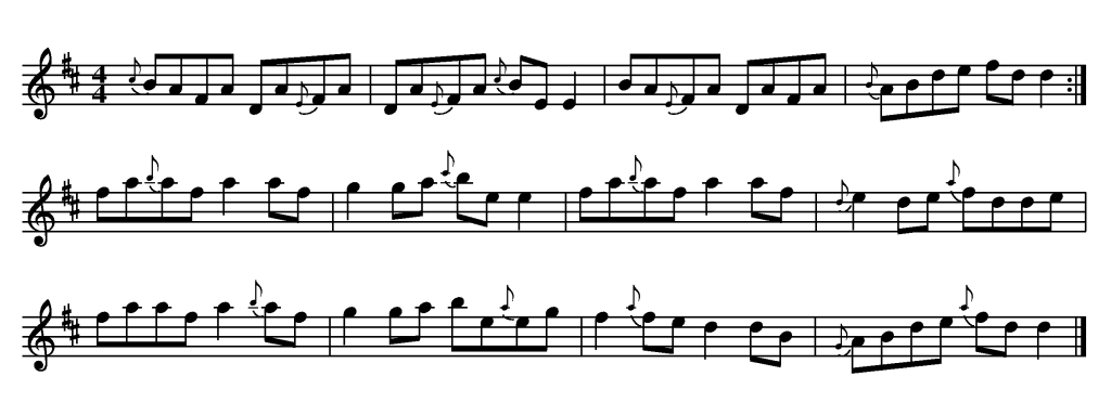 L'ornementation en musique irlandaise 48 Exemple de Taps et Cuts - Ornementation dans la musique traditionnelle irlandaise