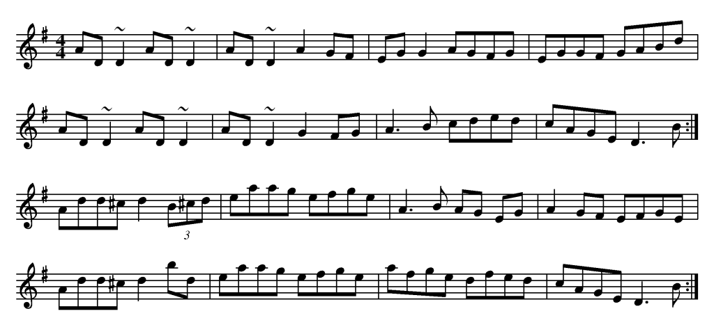L'ornementation en musique irlandaise 59 Exemple de Crans - Ornementation dans la musique traditionnelle irlandaise